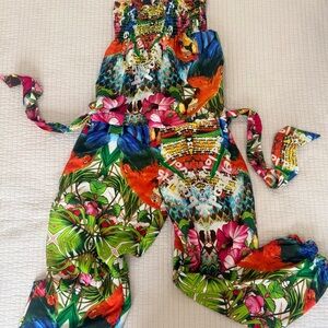 Desigual Colorful Tropical Jumpsuit